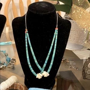 Sterling & Turquoise/Coral